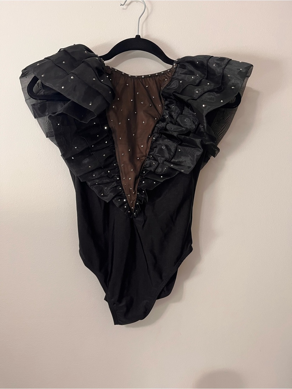 10TH HOUSE Adult Small One Piece Jazz Leotard Bodysuit Dance Costume EUC